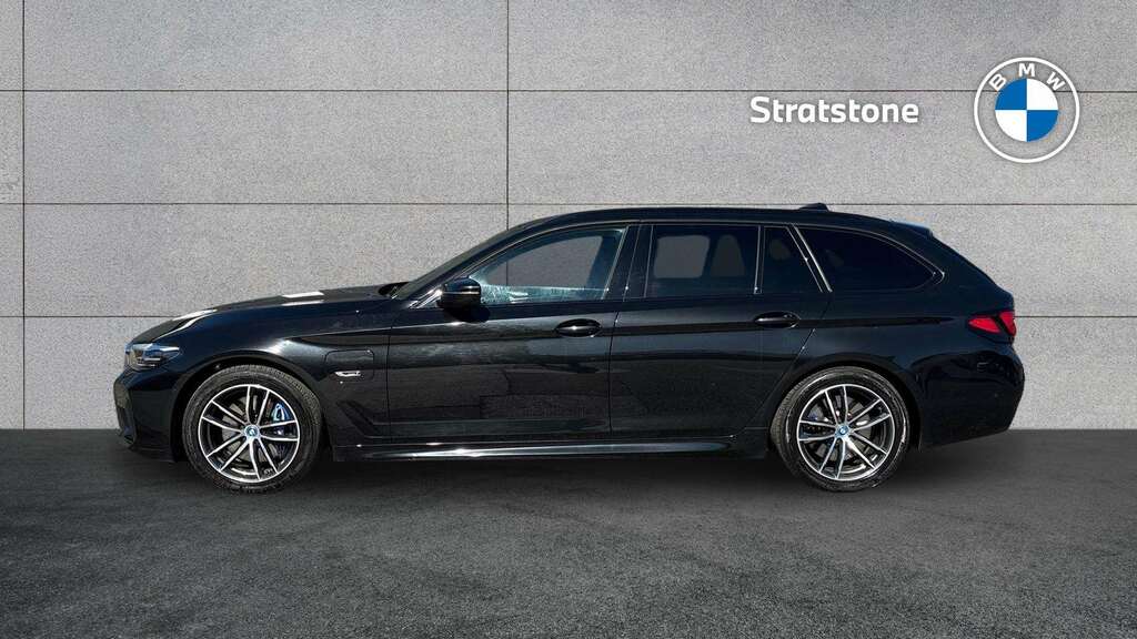 BMW 5 Series 530E M Sport 2023 YK23WRB Black #3