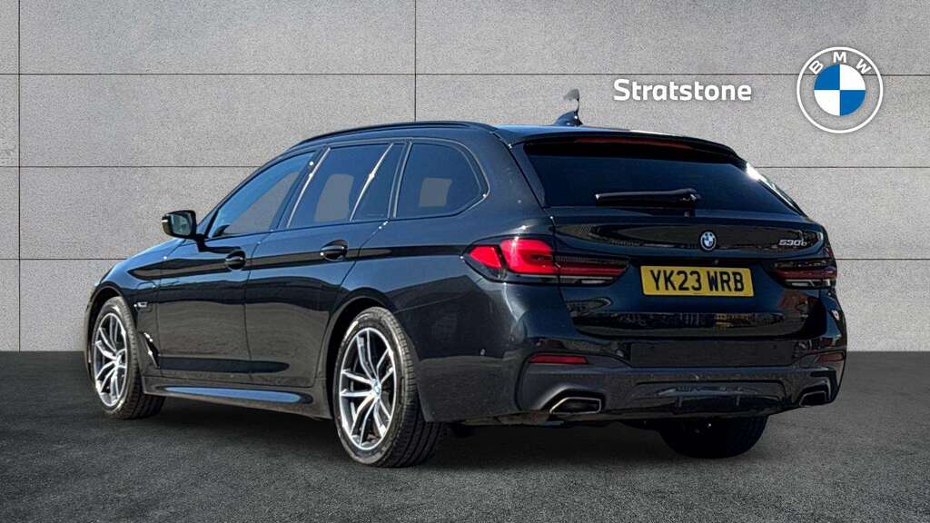 BMW 5 Series 530E M Sport 2023 Black