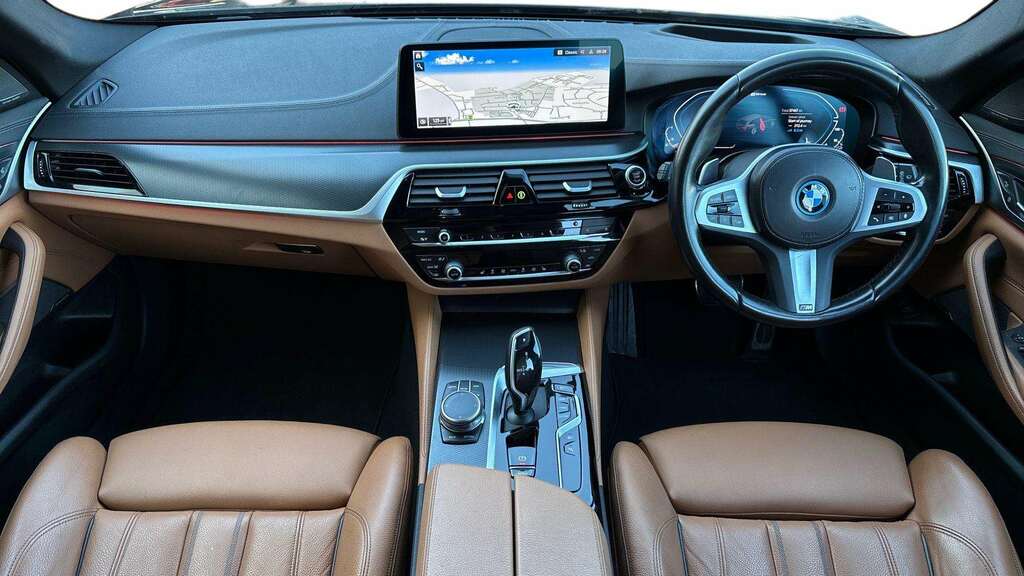 BMW 5 Series 530E M Sport 2023 YK23WRB Black #4