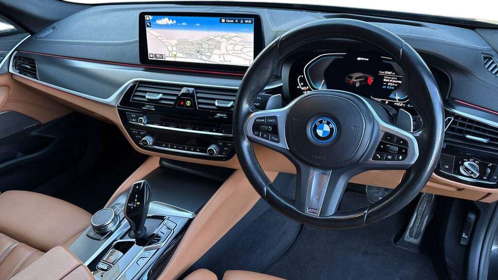 BMW 5 Series 530E M Sport 2023 YK23WRB Black #5