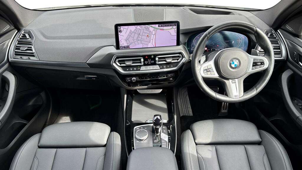 BMW X3 Xdrive20d Mht M Sport Step 2023 YH73RVP White #5