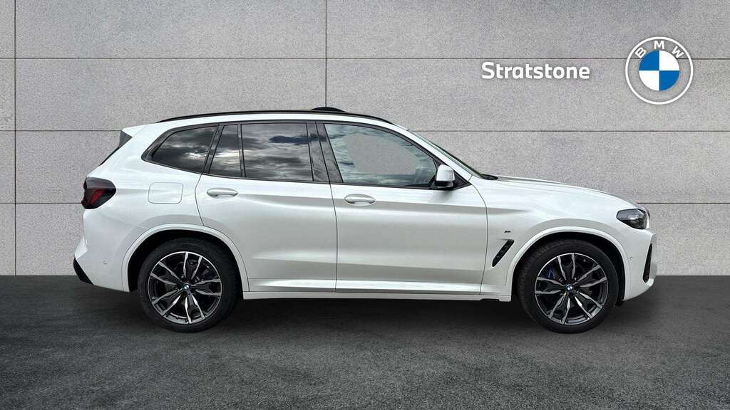 BMW X3 Xdrive20d Mht M Sport Step 2023 YH73RVP White #3
