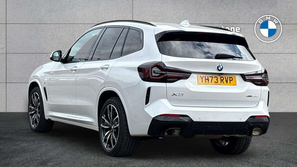 BMW X3 Xdrive20d Mht M Sport Step 2023 YH73RVP White #2