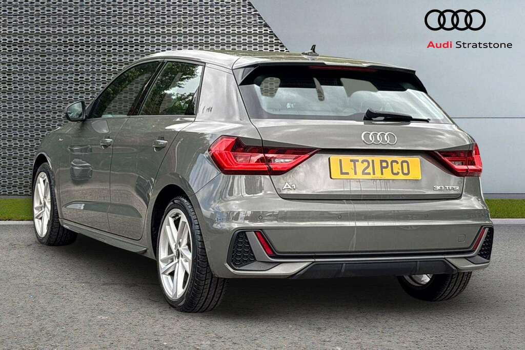 Audi A1 30 Tfsi 110 S Line 2021 LT21PCO Grey #3