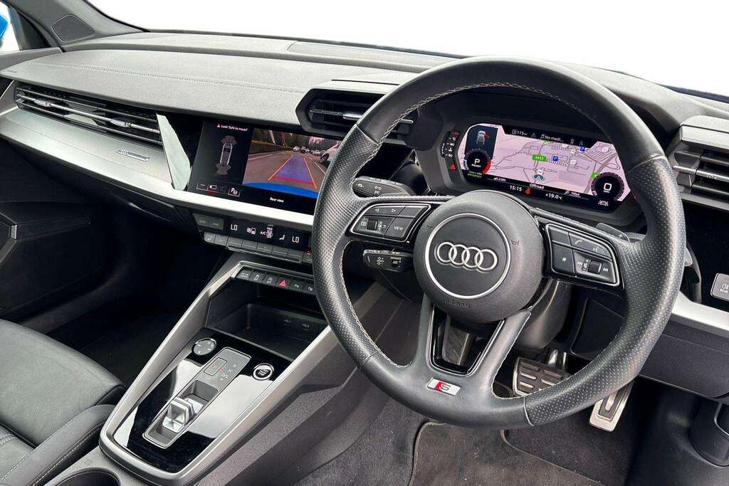 Audi A3 35 Tfsi S Line S Tronic 2022 KR22AAO Blue #6