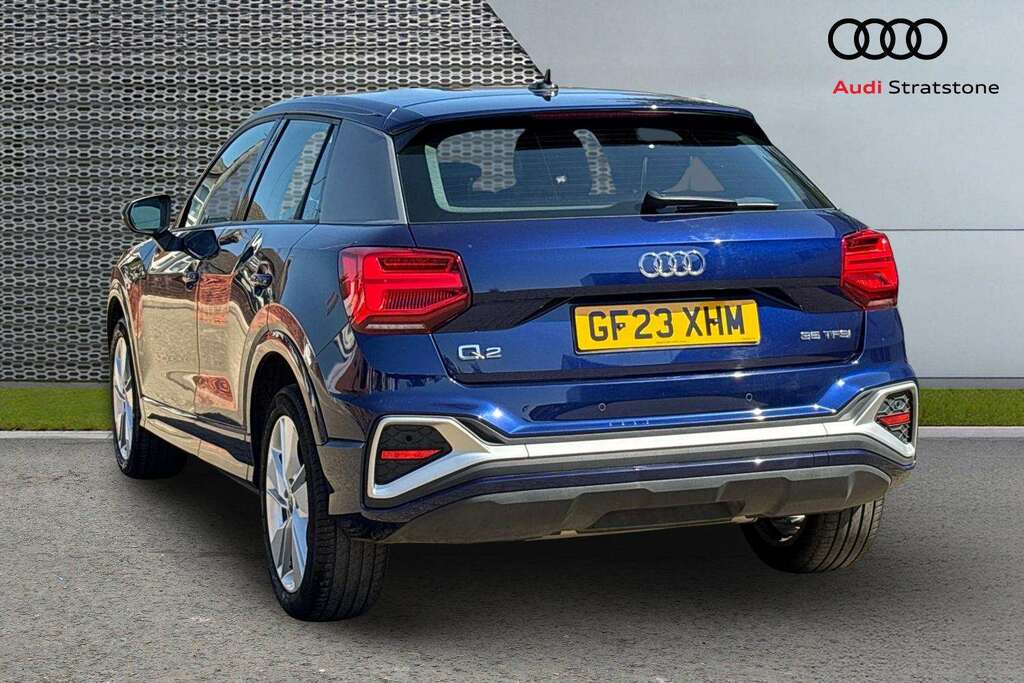 Audi Q2 35 Tfsi S Line S Tronic 2023 GF23XHM Blue #3