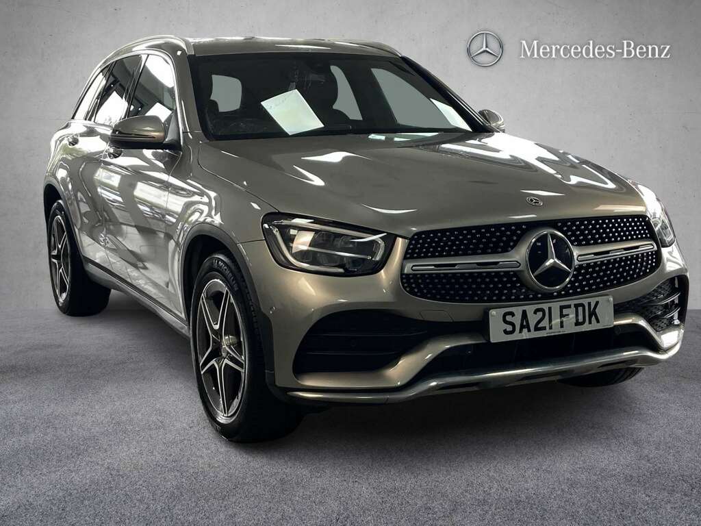Mercedes-Benz GLC Class 220D 4Matic Amg Line 9G-tronic 2021 Silver