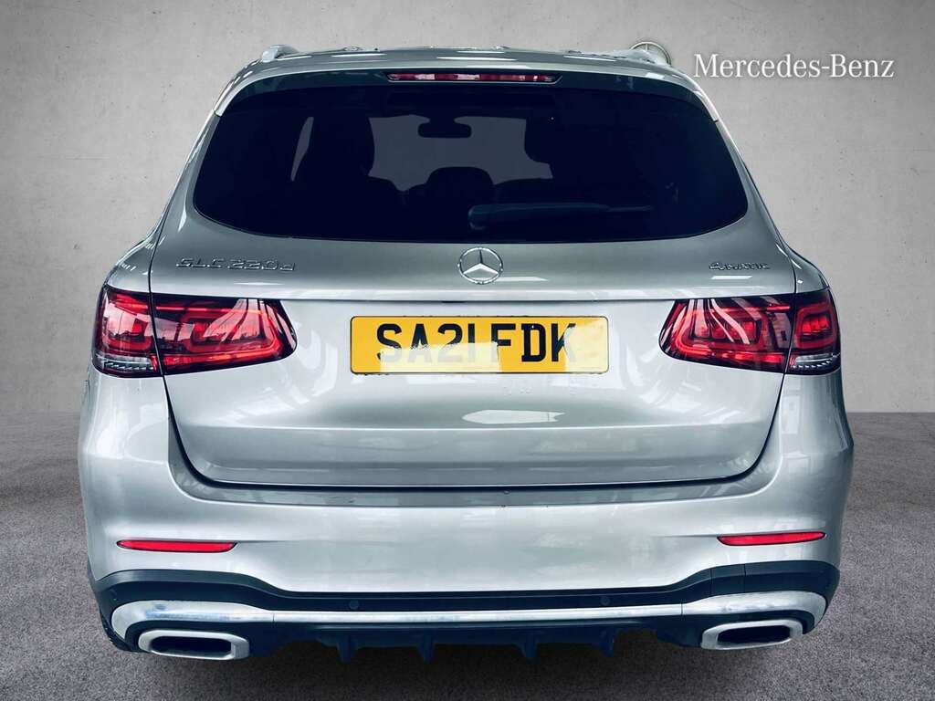 Mercedes-Benz GLC Class 220D 4Matic Amg Line 9G-tronic 2021 SA21FDK Silver #5