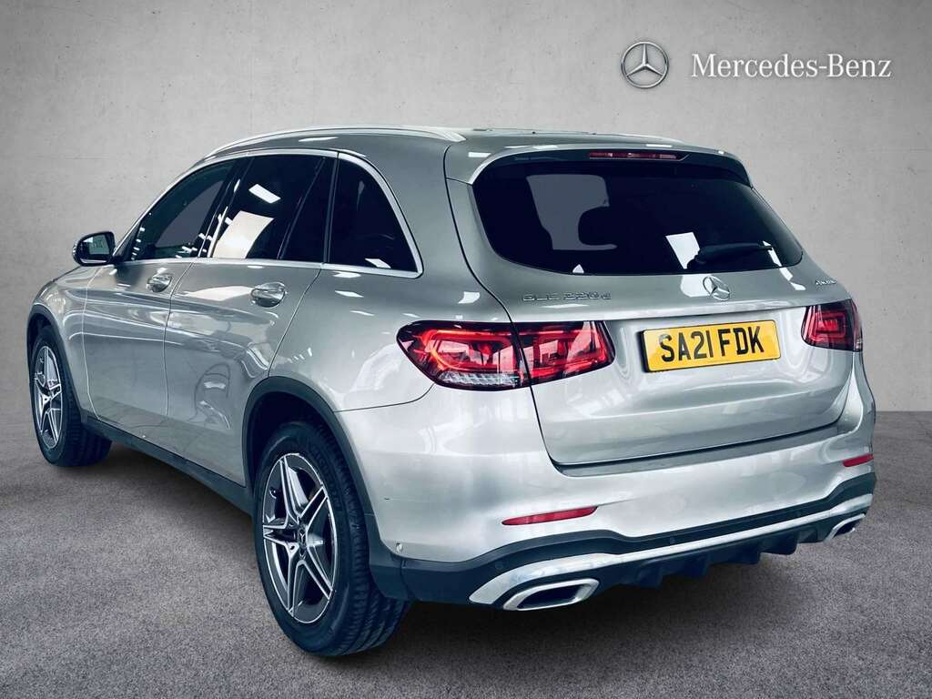 Mercedes-Benz GLC Class 220D 4Matic Amg Line 9G-tronic 2021 SA21FDK Silver #4