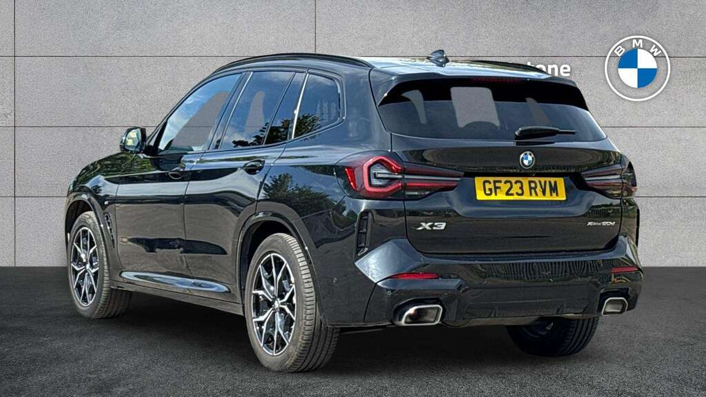 BMW X3 Xdrive20d Mht M Sport Step 2023 GF23RVM Black #2