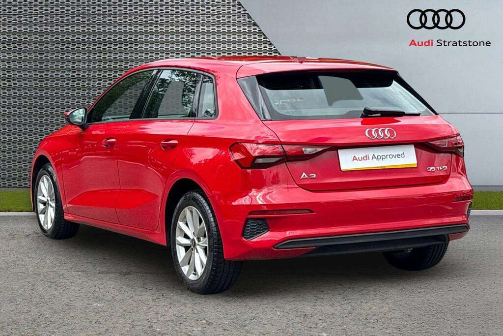 Audi A3 35 Tfsi Technik S Tronic 2023 BP23XMB Red #4