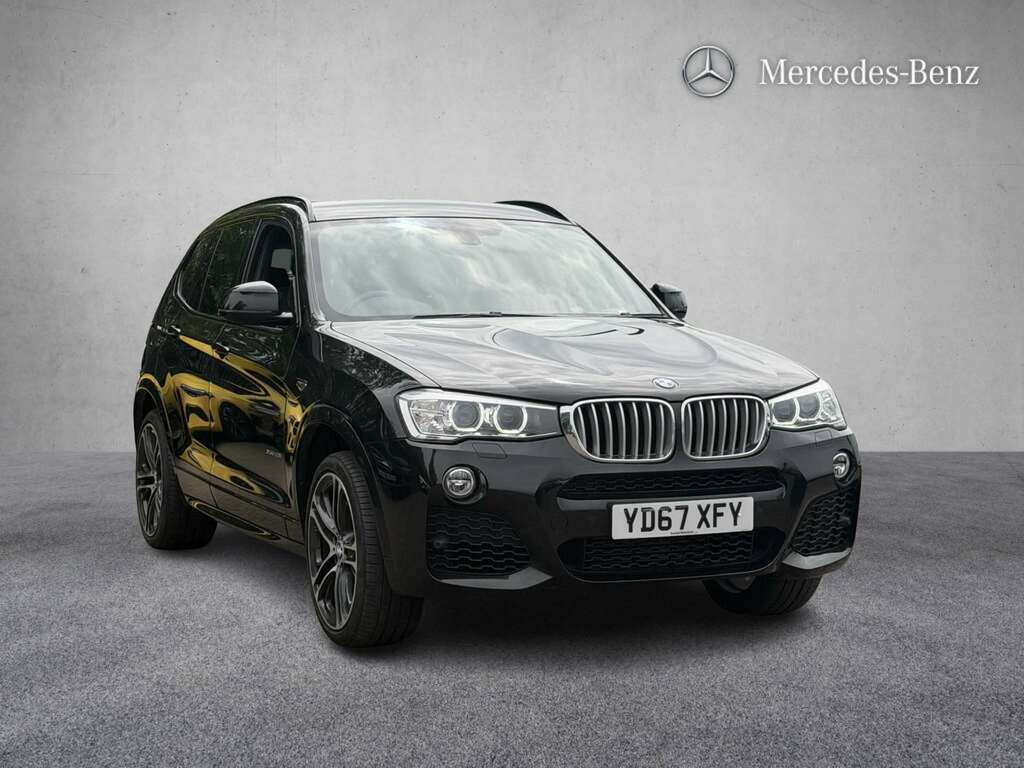 BMW X3 Xdrive35d M Sport Step 2017 YD67XFY Black #5
