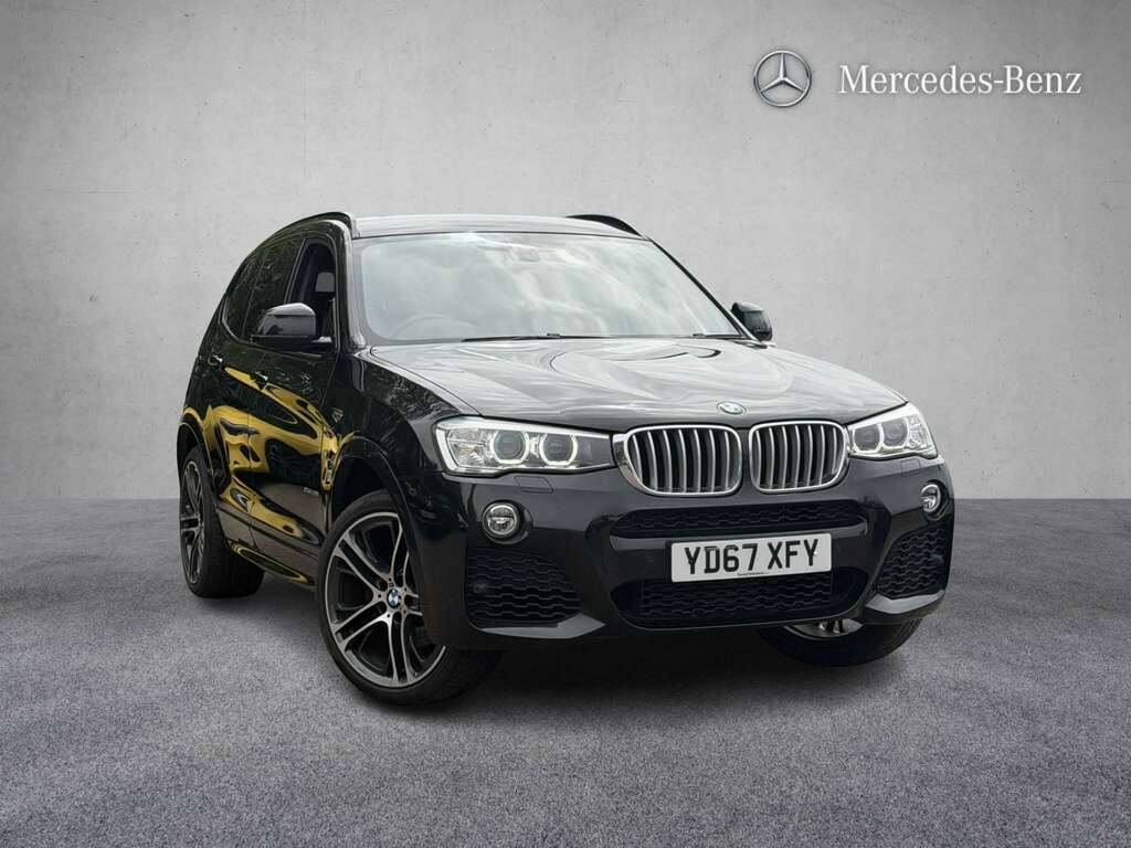 BMW X3 Xdrive35d M Sport Step 2017 Black