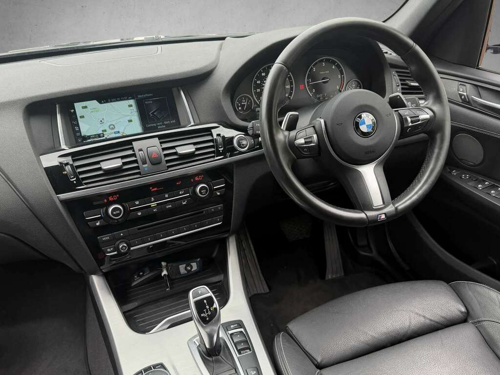 BMW X3 Xdrive35d M Sport Step 2017 YD67XFY Black #4