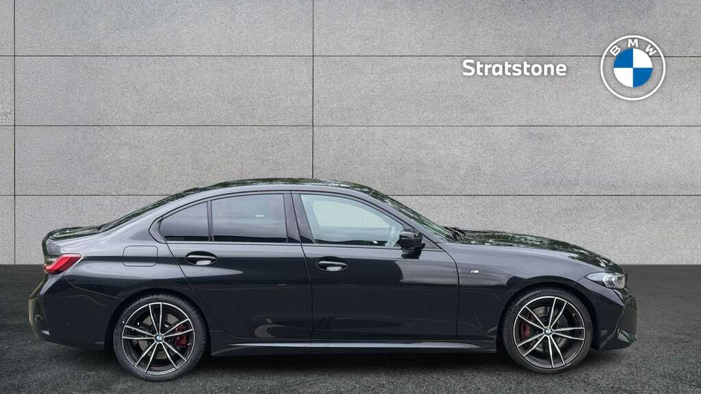 BMW 3 Series 320I M Sport Step 2023 FL73KWX Black #3