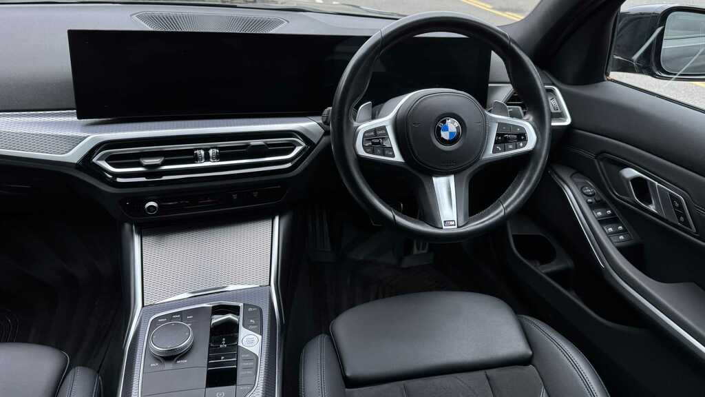 BMW 3 Series 320I M Sport Step 2023 FL73KWX Black #6