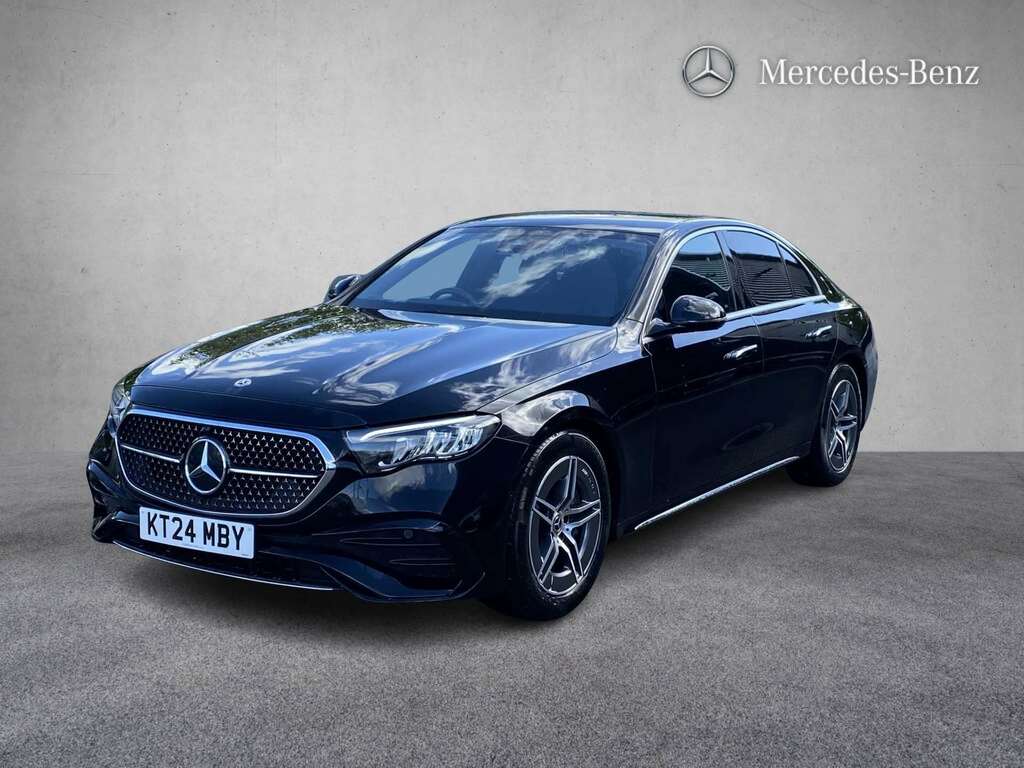 Mercedes-Benz E Class E200 Amg Line 9G-tronic 2024 KT24MBY Black #3