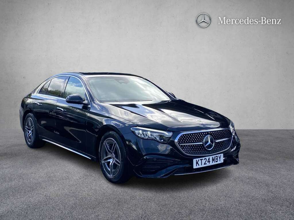 Mercedes-Benz E Class E200 Amg Line 9G-tronic 2024 Black
