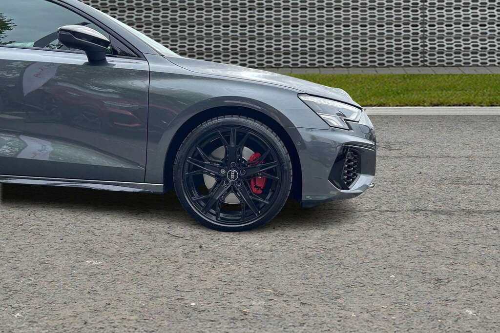 Audi A3 S3 Tfsi Black Edition Quattro S Tronic 2023 DX73WLR Grey #3