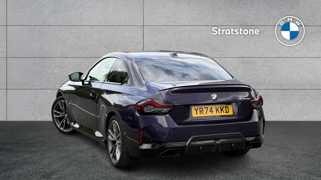 BMW 2 Series M240i Xdrive Step 2024 YR74KKD Purple #2