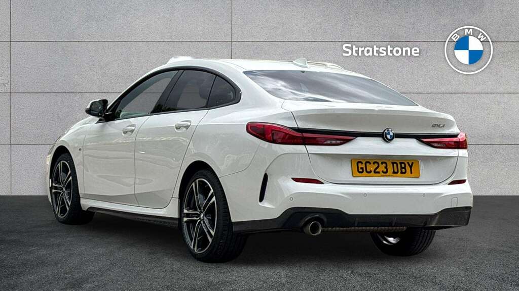 BMW 2 Series 218I 136 M Sport 2023 GC23DBY White #2