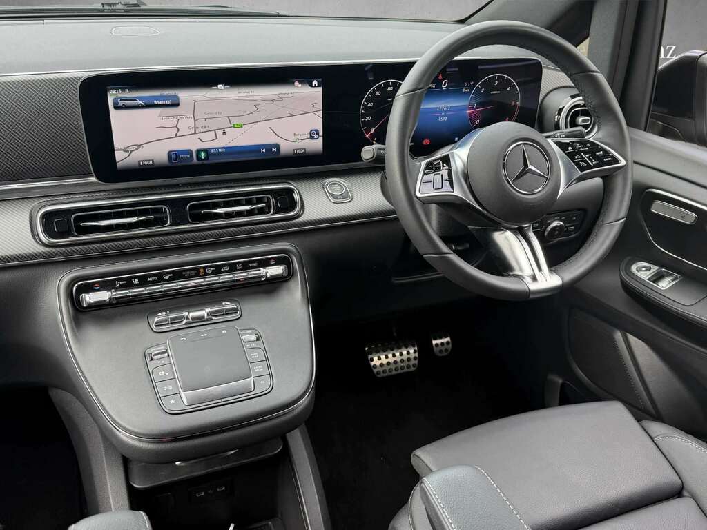 Mercedes-Benz V Class V220 D Premium Amg Line 9G-tronic Extra Long SN25VKL Black #4