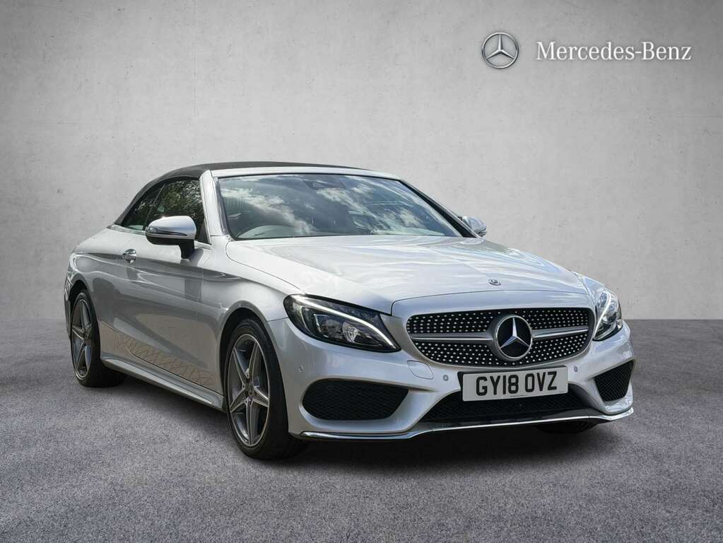 Mercedes-Benz C Class C220d Amg Line 2018 GY18OVZ Silver #6