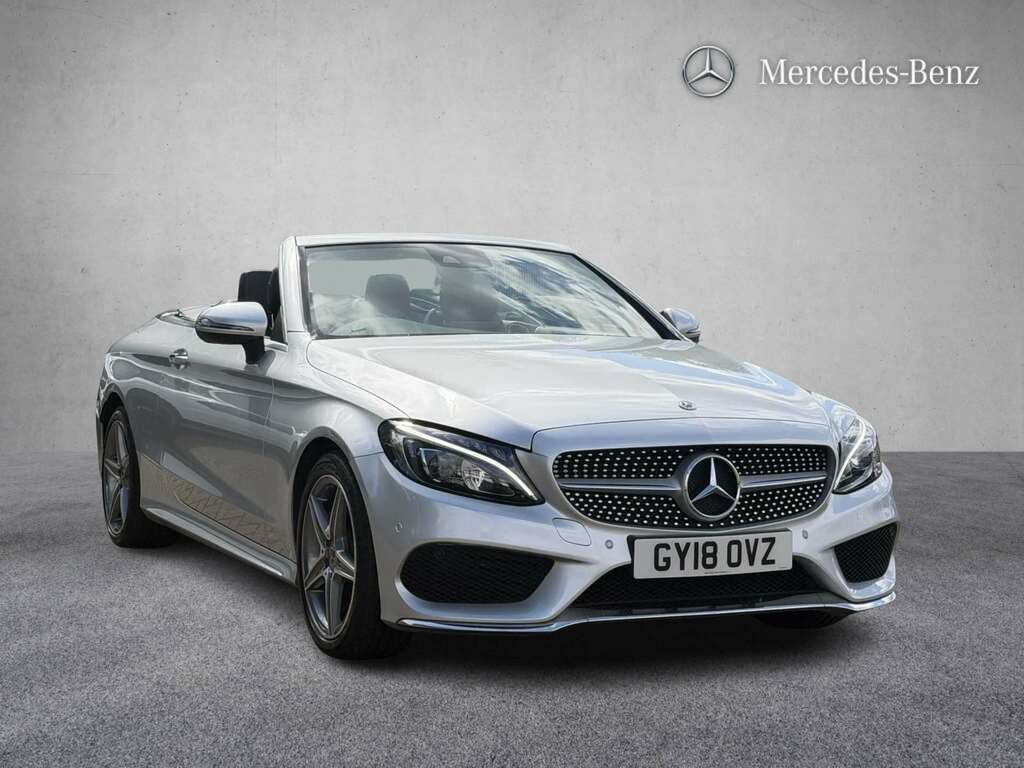 Mercedes-Benz C Class C220d Amg Line 2018 GY18OVZ Silver #5