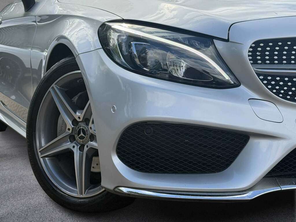Mercedes-Benz C Class C220d Amg Line 2018 GY18OVZ Silver #3