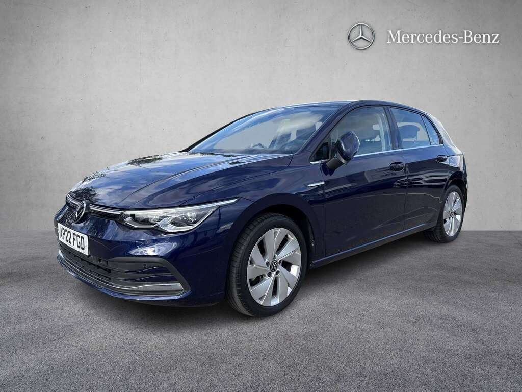 Volkswagen Golf 1.5 Tsi 150 Style 2022 AP22FGD Blue #4