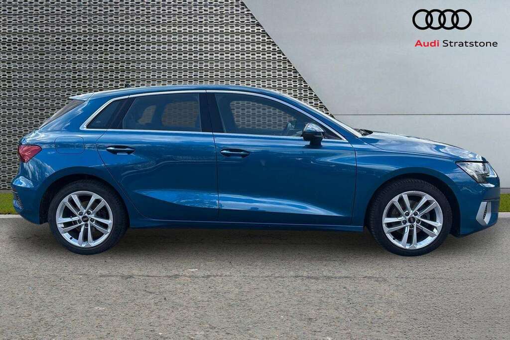 Audi A3 35 Tfsi Sport S Tronic 2022 VN22PYJ Blue #4