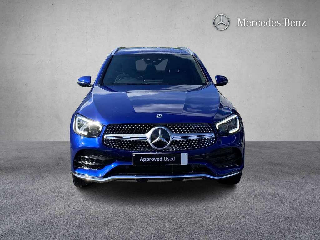 Mercedes-Benz GLC Class 220D 4Matic Amg Line Premium 9G-tronic 2020 KV69UFM Blue #2