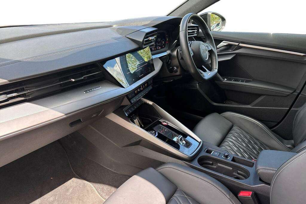 Audi A3 S3 Tfsi Black Edition Quattro S Tronic 2023 VA23FZZ Grey #2