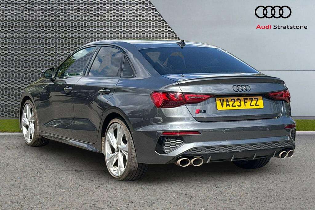 Audi A3 S3 Tfsi Black Edition Quattro S Tronic 2023 VA23FZZ Grey #3