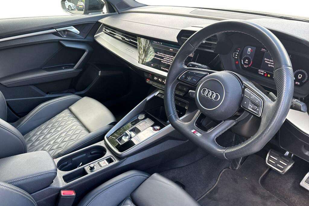 Audi A3 S3 Tfsi Black Edition Quattro S Tronic 2023 VA23FZZ Grey #6