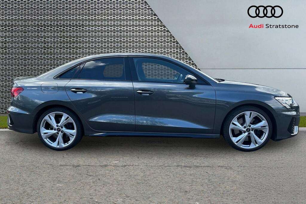 Audi A3 S3 Tfsi Black Edition Quattro S Tronic 2023 VA23FZZ Grey #4