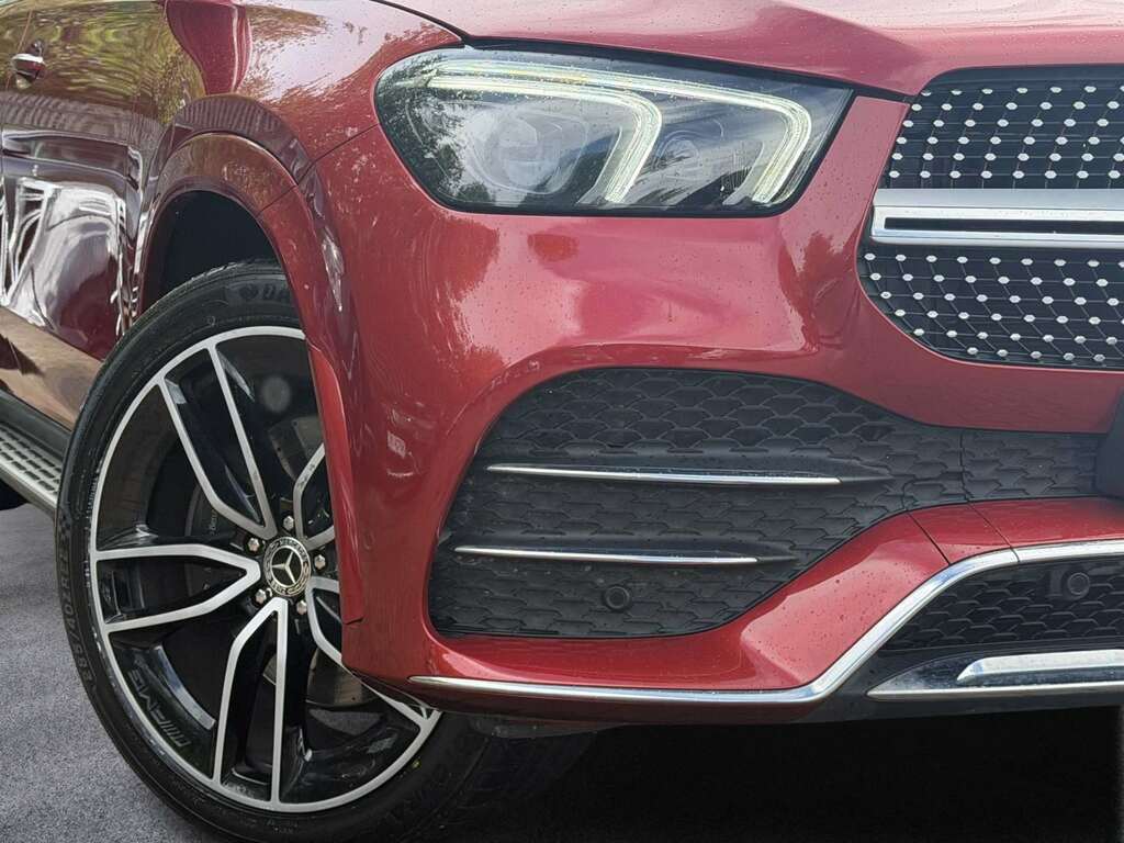 Mercedes-Benz GLE Class 350D 4Matic Amg Line Prem 9G-tron 7 St 202 KS21ZYW Red #3