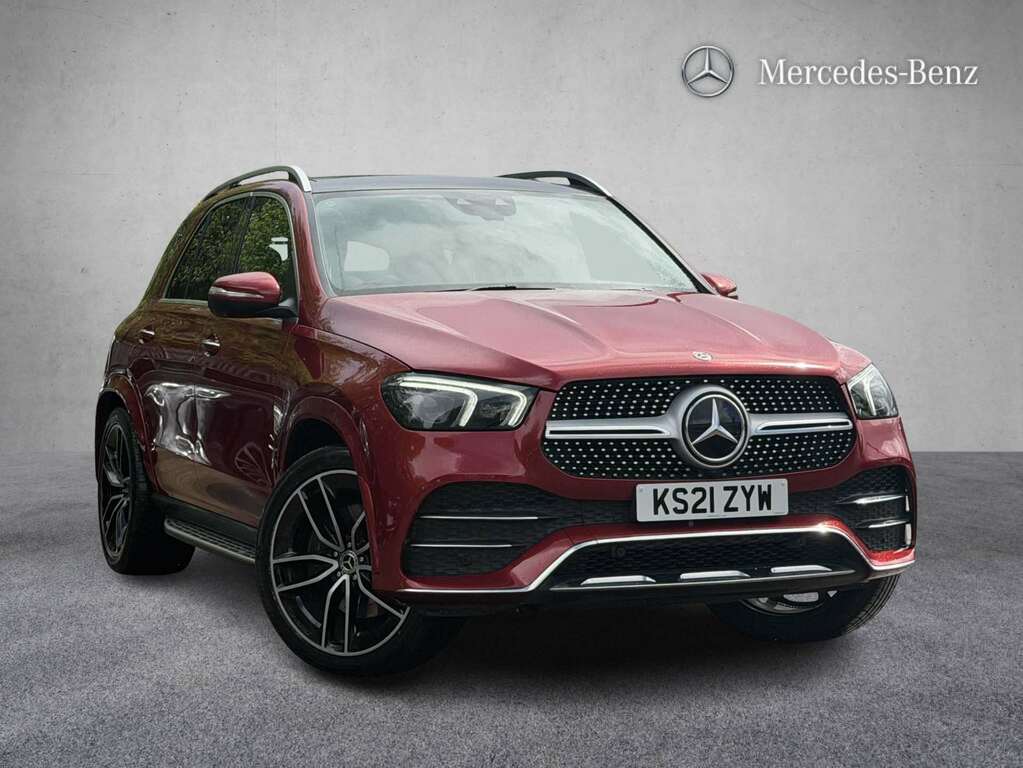 Mercedes-Benz GLE Class 350D 4Matic Amg Line Prem 9G-tron 7 St 202 Red
