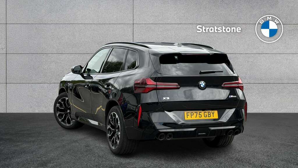 BMW X3 M50 Xdrive 2025 FP75GBY Black #2