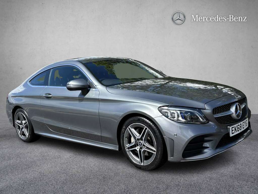 Mercedes-Benz C Class C200 Amg Line Premium 9G-tronic 2018 Grey