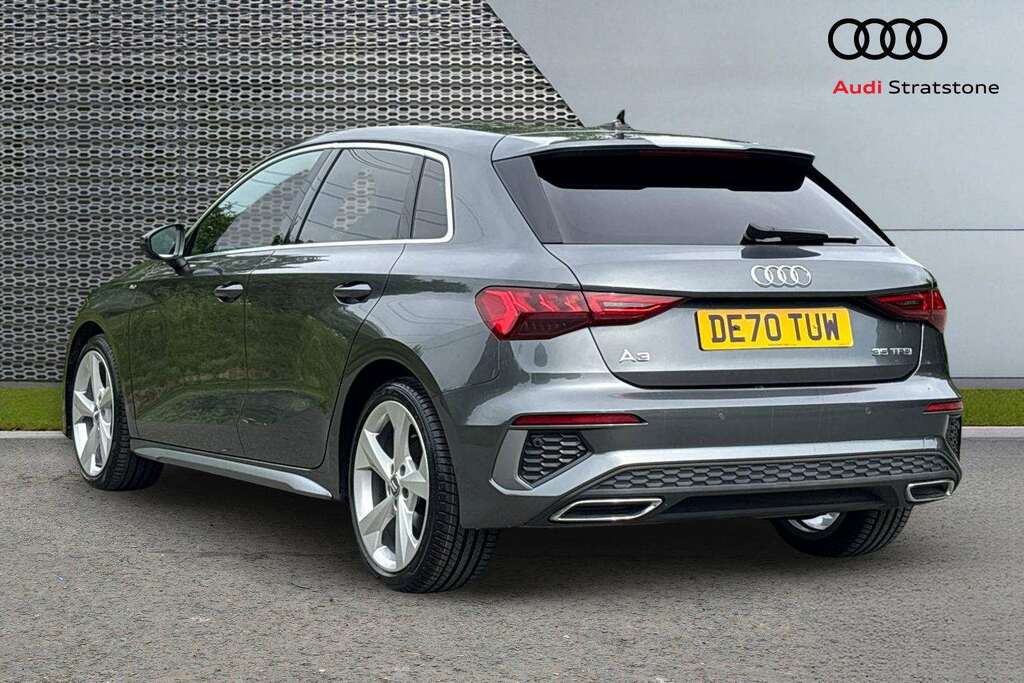 Audi A3 35 Tfsi S Line 2020 DE70TUW Grey #2