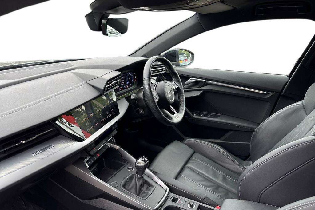 Audi A3 35 Tfsi S Line 2024 LM24OHW Black #2