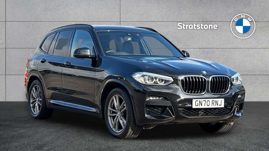 BMW X3 Xdrive20d M Sport Step 2020 Black