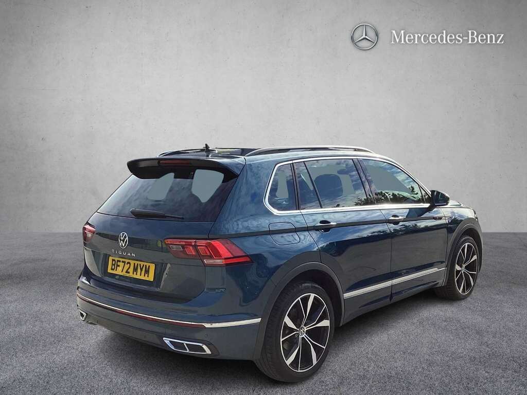 Volkswagen Tiguan 1.5 Tsi 150 R-line Dsg 2022 BF72MYM Blue #3