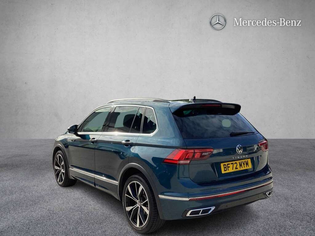 Volkswagen Tiguan 1.5 Tsi 150 R-line Dsg 2022 BF72MYM Blue #5