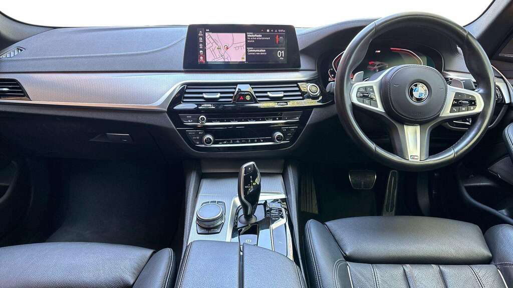 BMW 5 Series 520D Mht Xdrive M Sport 2020 EX70XCZ Blue #3