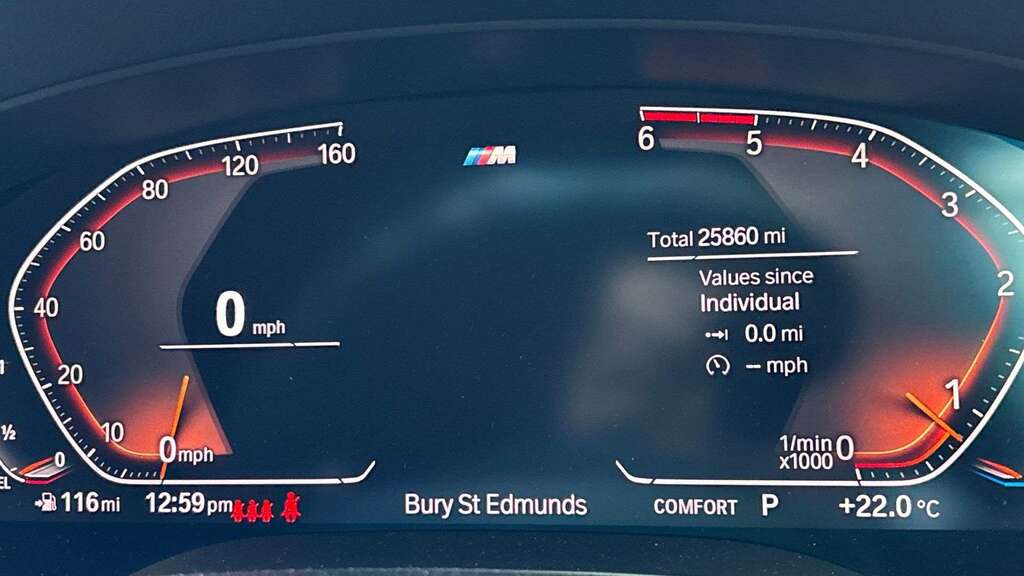 BMW 5 Series 520D Mht Xdrive M Sport 2020 EX70XCZ Blue #6