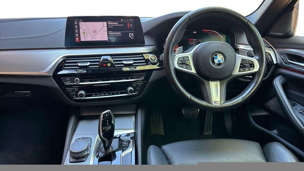 BMW 5 Series 520D Mht Xdrive M Sport 2020 EX70XCZ Blue #4