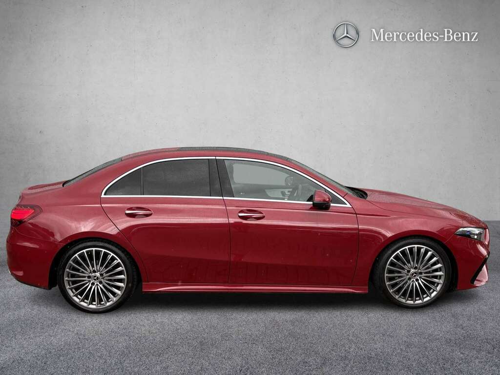 Mercedes-Benz A Class A200d Amg Line Premium Plus 2023 BU73OUK Red #3