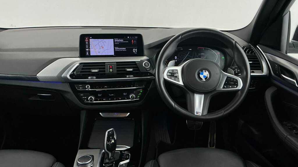 BMW X3 Xdrive20i M Sport Step 2019 SL69ZKB White #5
